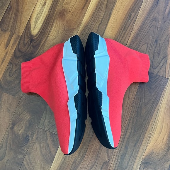 Balenciaga Speed LT Graffiti Knit Sneaker size 12 US 45 EU, NEW - Picture 12 of 17